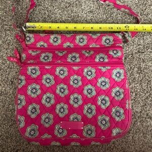 Vera Bradley Pink Floral Crossbody Bag